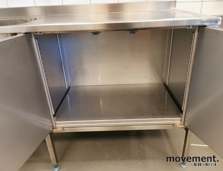 Solgt!Arbeidsbenk fra Metos m/kum, - 8 / 8
