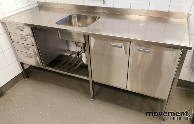 Solgt!Arbeidsbenk fra Metos m/kum, - 1 / 8