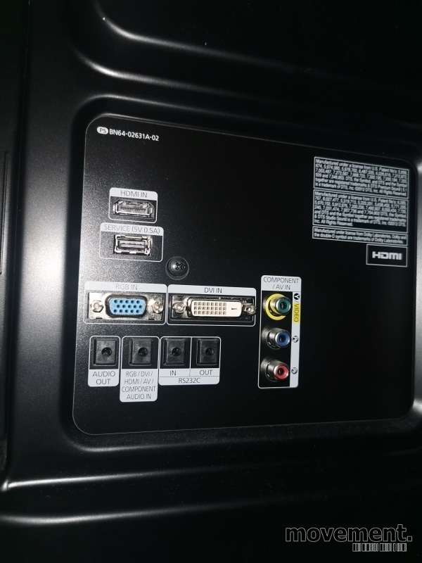 Solgt!Samsung ED46D signage-panel, 46toms - 4 / 5