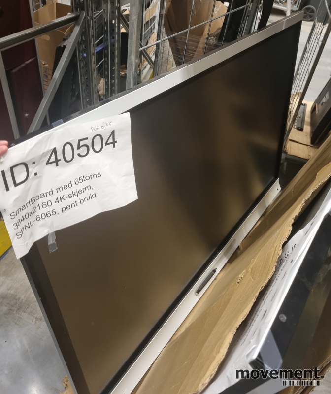 Solgt!SmartBoard med 65toms 3840x2160 - 2 / 10