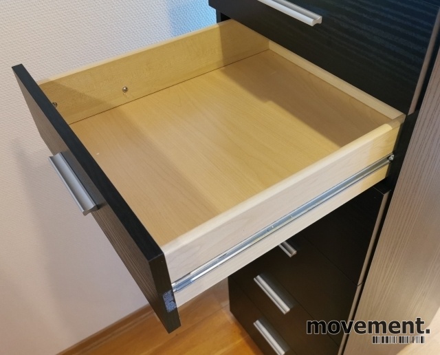 Solgt!Kommode / skuffseksjon med 6 - 2 / 3