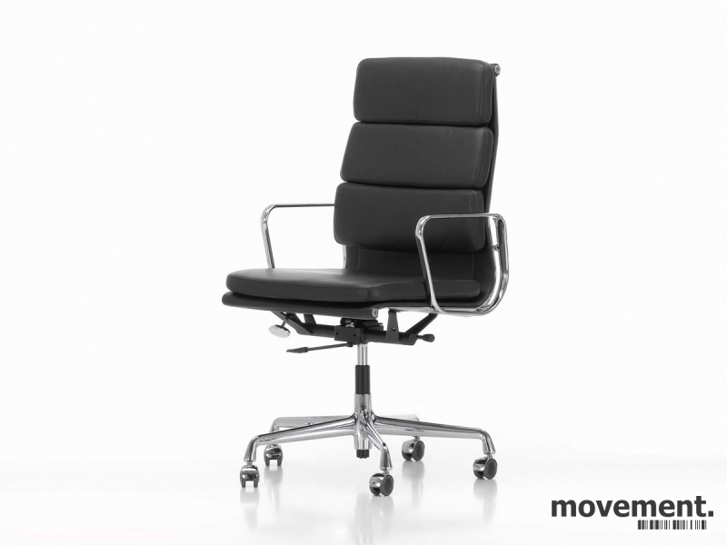 Solgt!Kontorstol: Eames EA219 softpad med