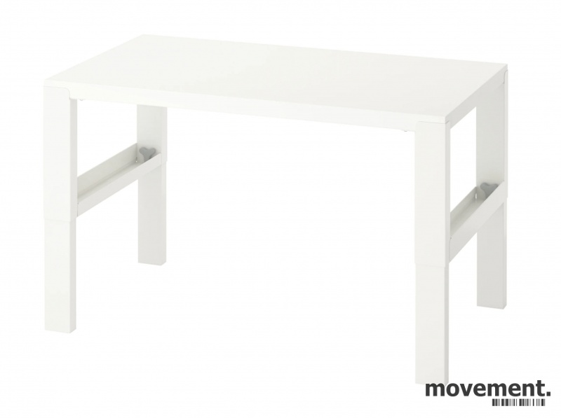 Solgt!IKEA Påhl skrivebord i hvitt, - 1 / 4
