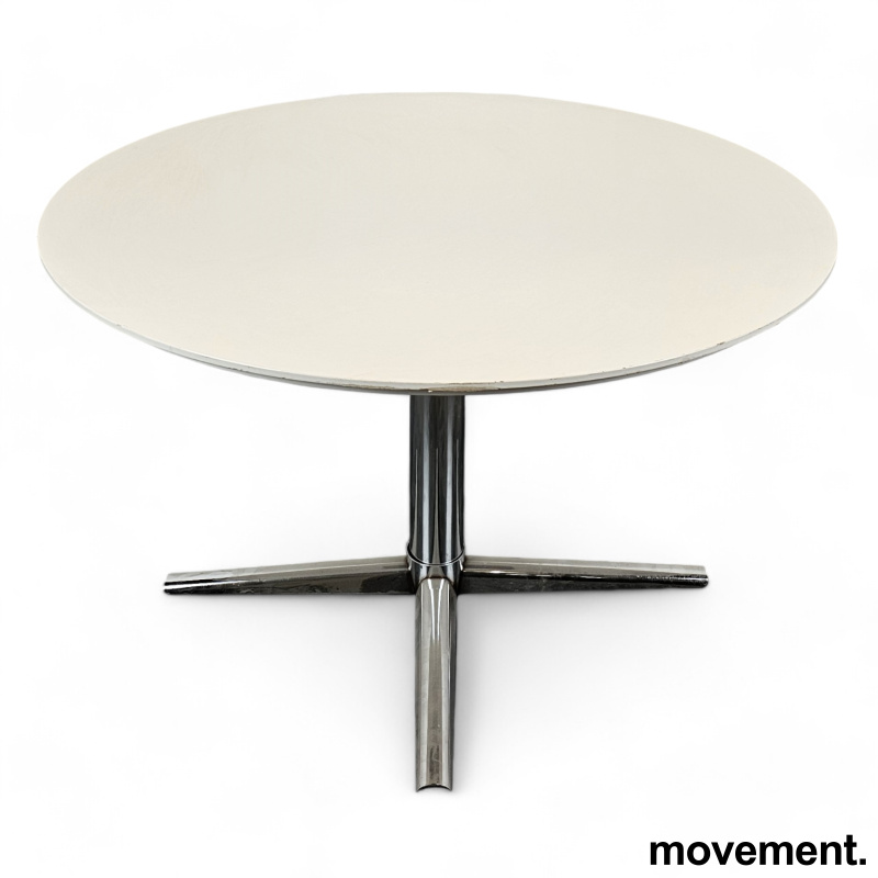 Loungebord / sofabord i hvitt / - 1 / 2