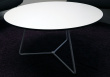 Solgt!Loungebord i hvitt med sort kant - 2 / 3