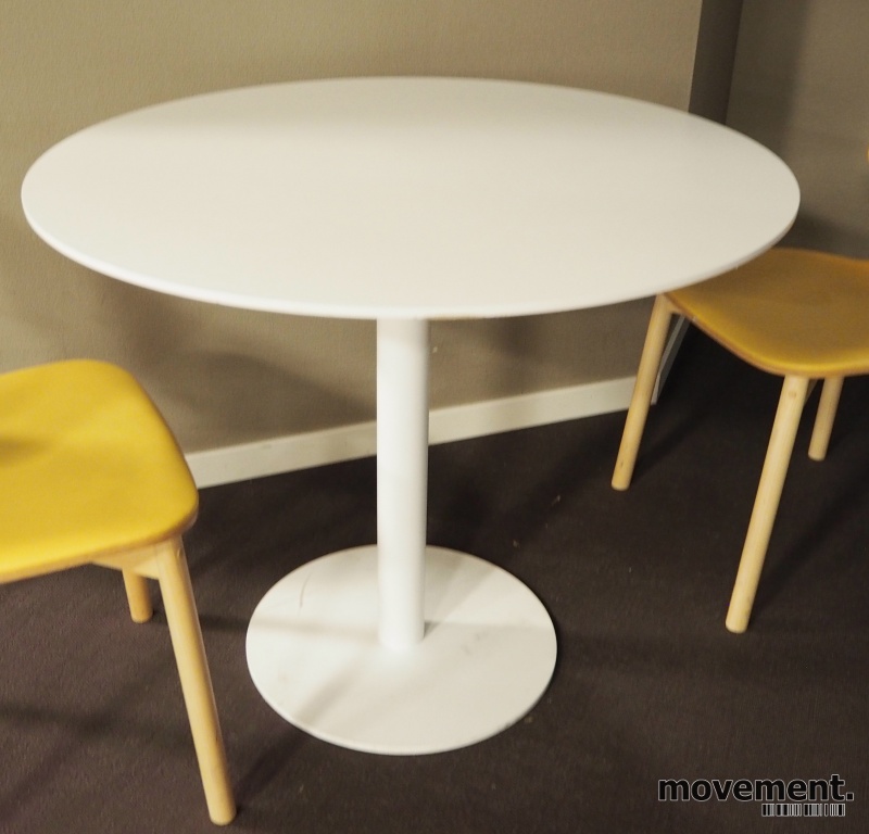Solgt!Rundt møtebord / kantinebord med - 1 / 2
