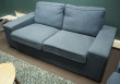 Solgt!IKEA Kivik sofa, 2 seter i blått - 2 / 2