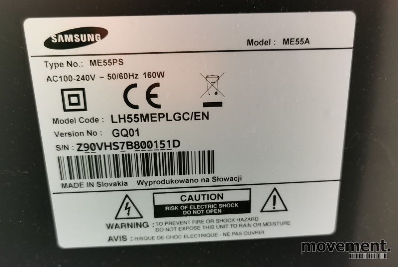 Solgt!Samsung ME55A, 55toms Public - 2 / 2