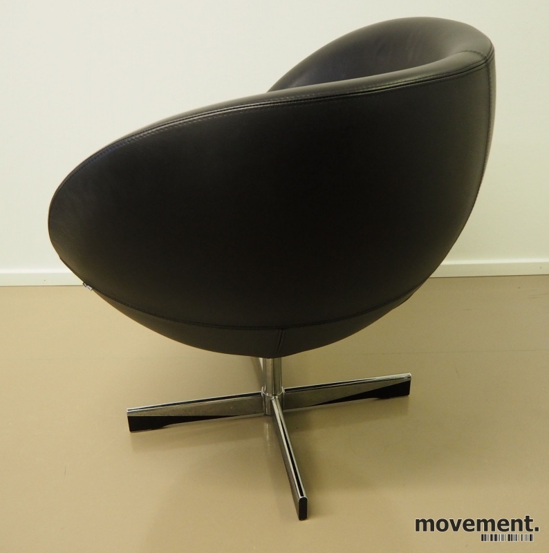 Solgt!ForaForm Planet Loungestol i sort - 2 / 3