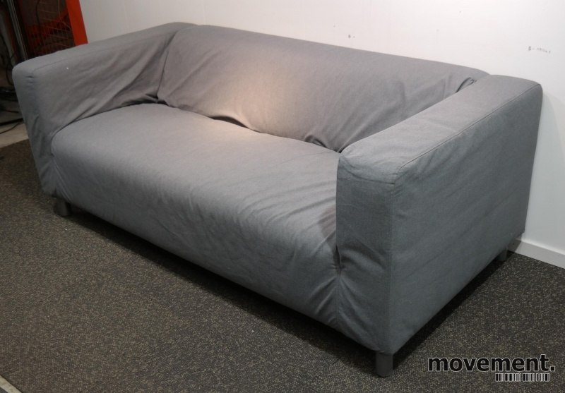 Solgt!IKEA Klippan 2-seter sofa med - 3 / 4