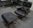 Solgt!Vitra Lounge Chair with Ottoman, - 2 / 2