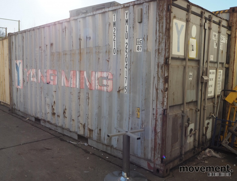 Solgt!20fots container / lagercontainer, - 1 / 4