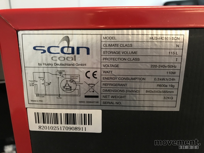Solgt!Coca Cola kjøleskap, ScanCool - 4 / 5