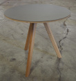 Solgt!Loungebord i grå linoleum / eik fra - 2 / 2