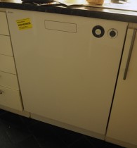 Asko oppvaskmaskin, D8437IW / DW16.1 i hvitt, pent brukt