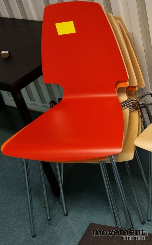 Solgt!IKEA Vilmar konferansestol i rød /