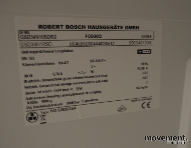 Solgt!Bosch GSD34N10SD frittstående - 4 / 4