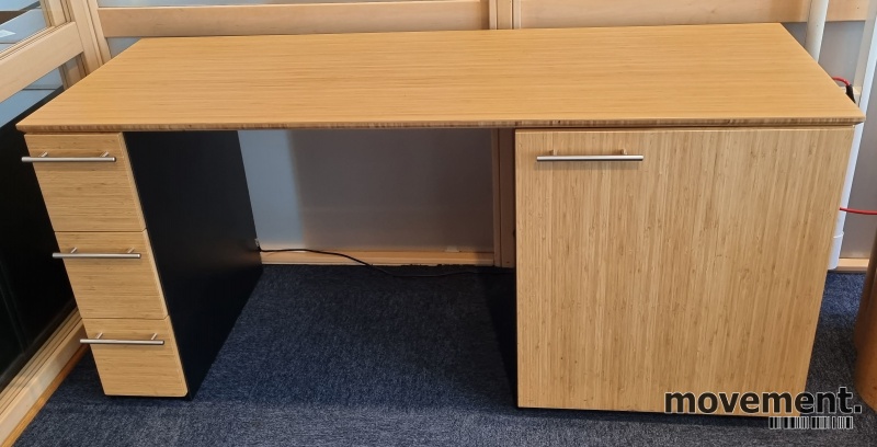 Solgt!Kompakt kontorløsning i sort / - 1 / 3