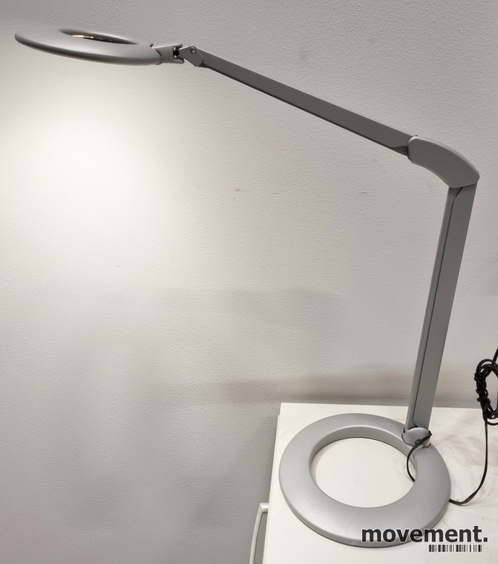 Solgt!Luxo Ovelo LED i grått med bordfot, - 2 / 3