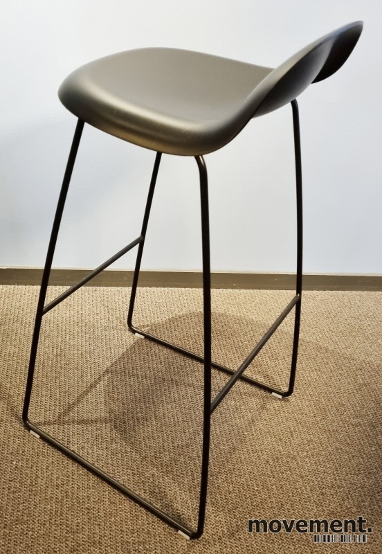 Solgt!Barkrakk fra Gubi i sort, 78cm - 2 / 3