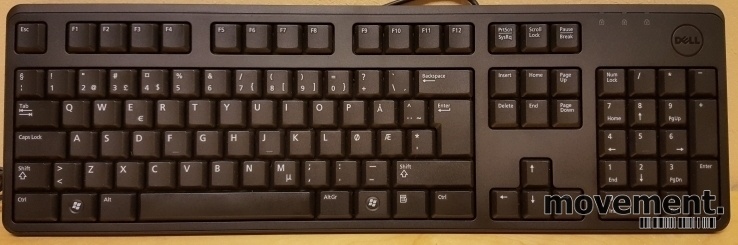 Solgt!Dell tastatur til PC med