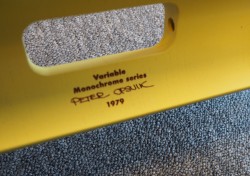 Ergonomisk kontorstol / knestol: Varier (Stokke) Variable Balans Monochrome i gult, farge: Ochre, pent brukt