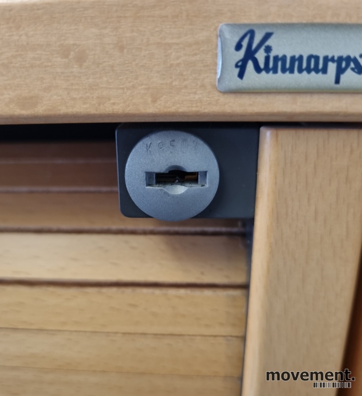 Solgt!Kinnarps E-serie sjalusiskap i - 4 / 4
