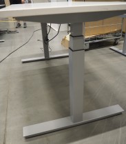 Skrivebord med elektrisk hevsenk fra Cube, 160x80cm, NY PLATE / pent brukt