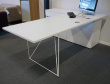Solgt!Skrivebord med avlastningbord med - 2 / 6