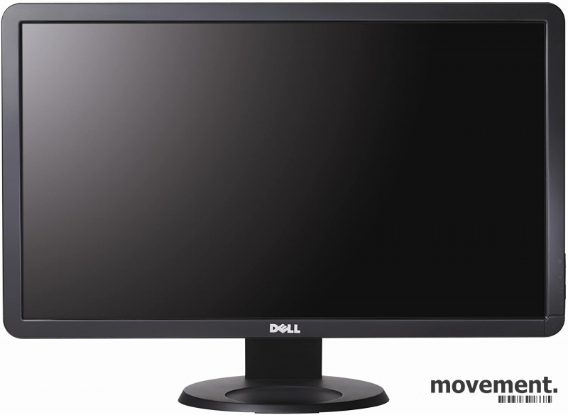 Solgt!Flatskjerm til PC: Dell S2409wb,