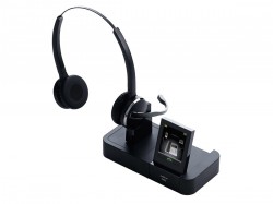 Jabra Pro 9465 Duo Trådløst Headset, stereo, 9465-29-804-101, pent brukt