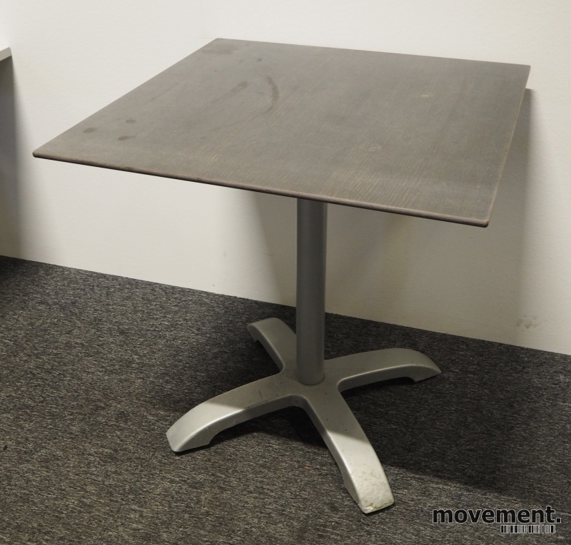 Solgt!Kafebord / kantinebord i mørk - 2 / 2