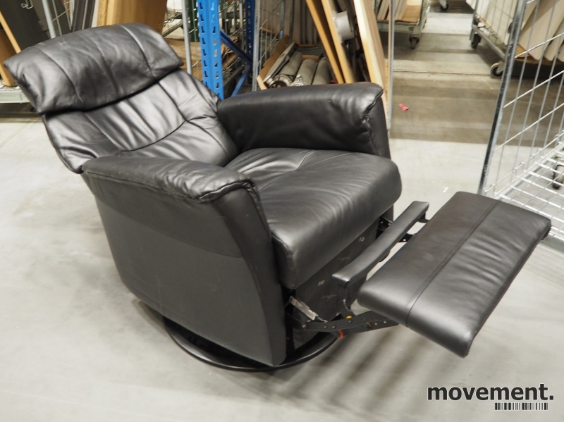 Lenestol / Recliner i sort - 2 / 3