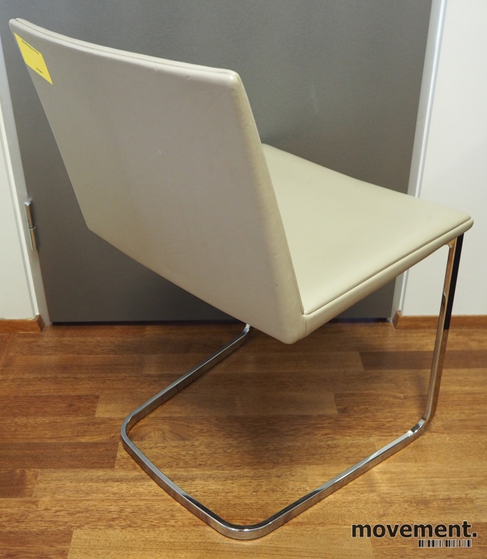 Solgt!Konferansestol i lyst beige / - 2 / 3