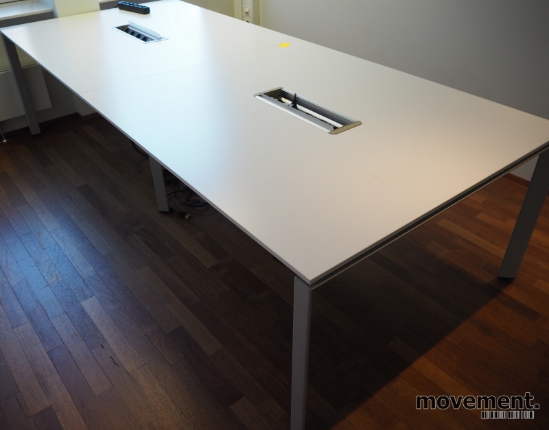 Solgt!Steelcase møtebord i lys grå / - 3 / 7