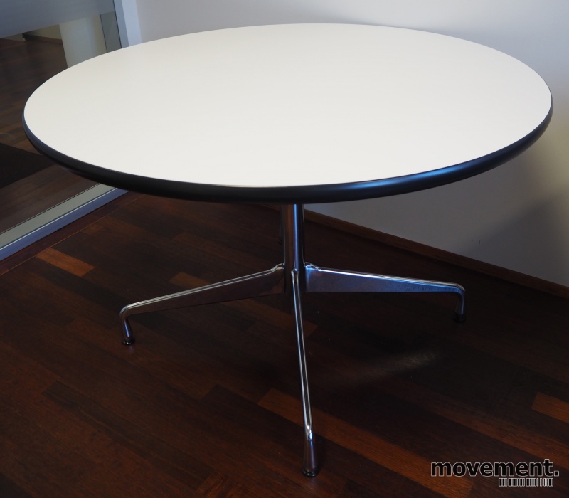Eames Segmented Rundt Solgt!Rundt design-møtebord i hvitt,Eames Segmented Table, Ø=110cm ...