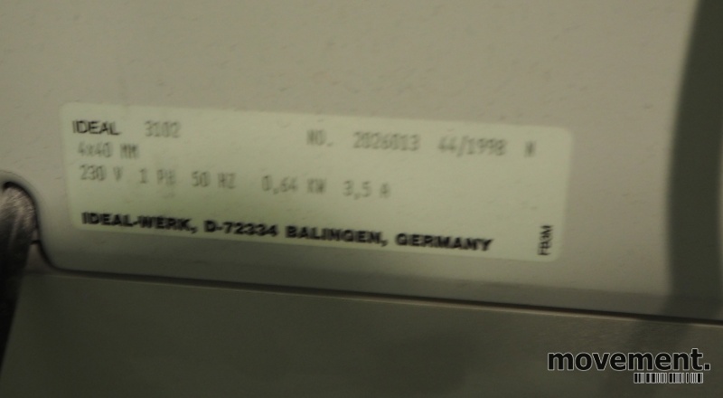 Solgt!IDEAL 3102, CrossCut, - 4 / 4