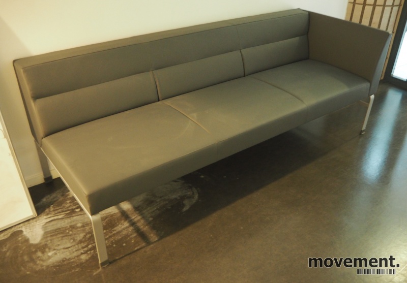 Solgt!Kinnarps Wilson 3-seter sofa med 1