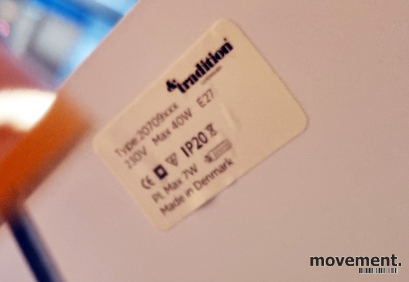 Solgt!Taklampe / pendellampe i orange fra - 2 / 2