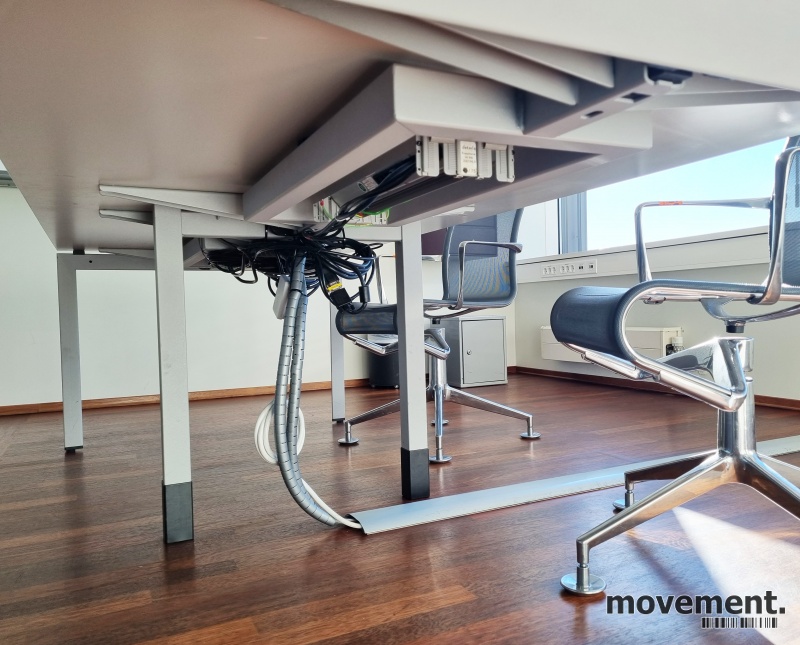 Solgt!Møtebord fra Steelcase, 240x100cm, - 4 / 4