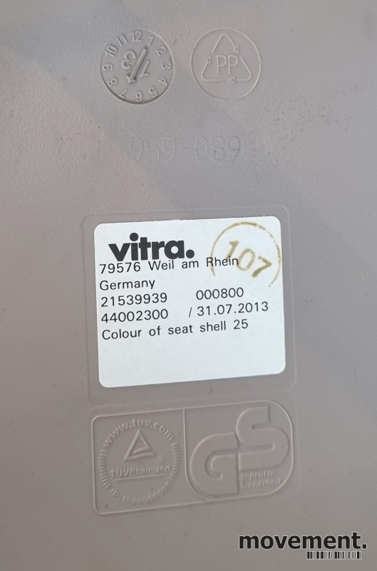 Solgt!Vitra DSW spisestol / - 4 / 4