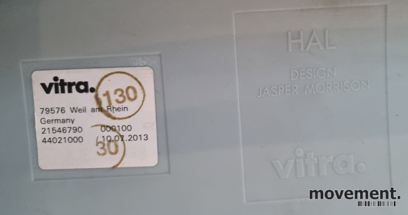Solgt!Barstol fra Vitra, modell HAL i - 3 / 3