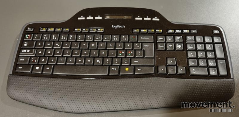 Solgt!Logitech MK710 trådløst tastatur - 1 / 3