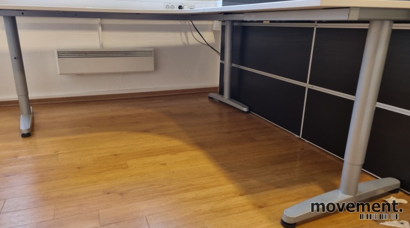 Solgt!IKEA Galant hjørneskrivebordbord i - 3 / 3