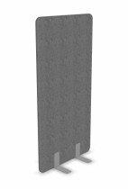 Skillevegg fra Narbutas i grått stoff, 80cm bredde, 160cm høyde, NY/UBRUKT