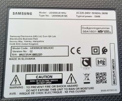 Samsung 65 tommer 4K UHD flatskjerm, UE65MU6195U, Smart-TV, pent brukt