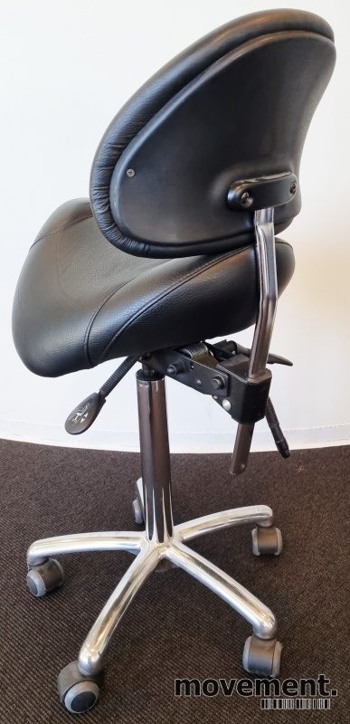 Solgt!Ergonomisk sadelstol / arbeidsstol, - 2 / 4