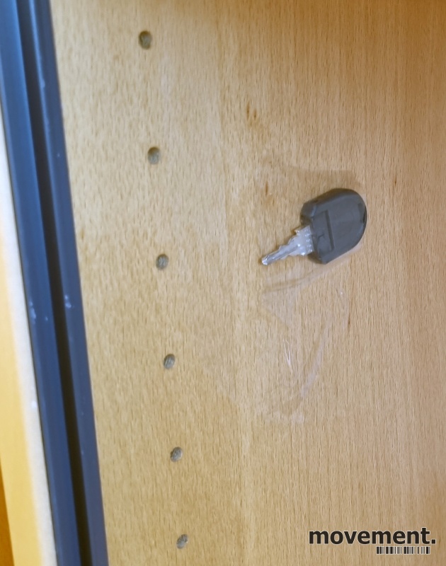 Solgt!Sjalusiskap i bøk fra Kinnarps - 3 / 3