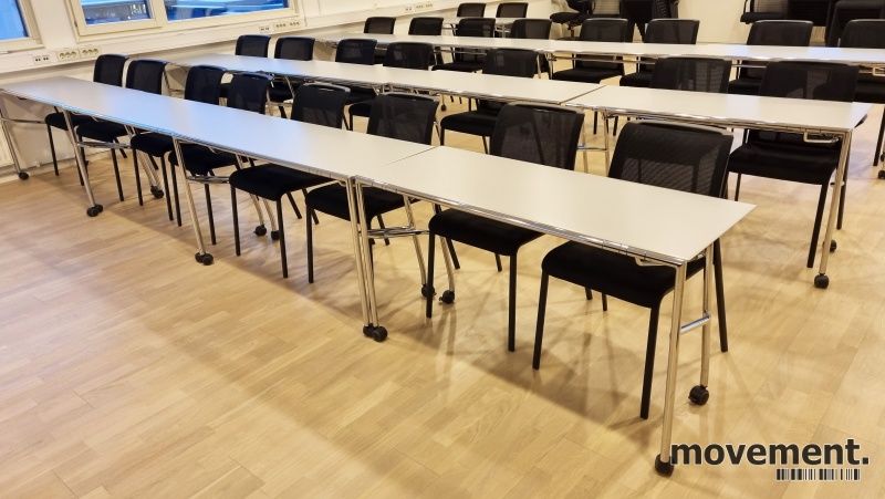 Solgt!Konferansebord / klappbord i lyst - 2 / 3