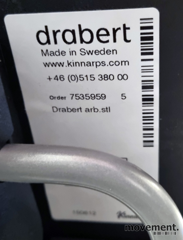 Solgt!Kontorstol fra Drabert, modell - 4 / 4